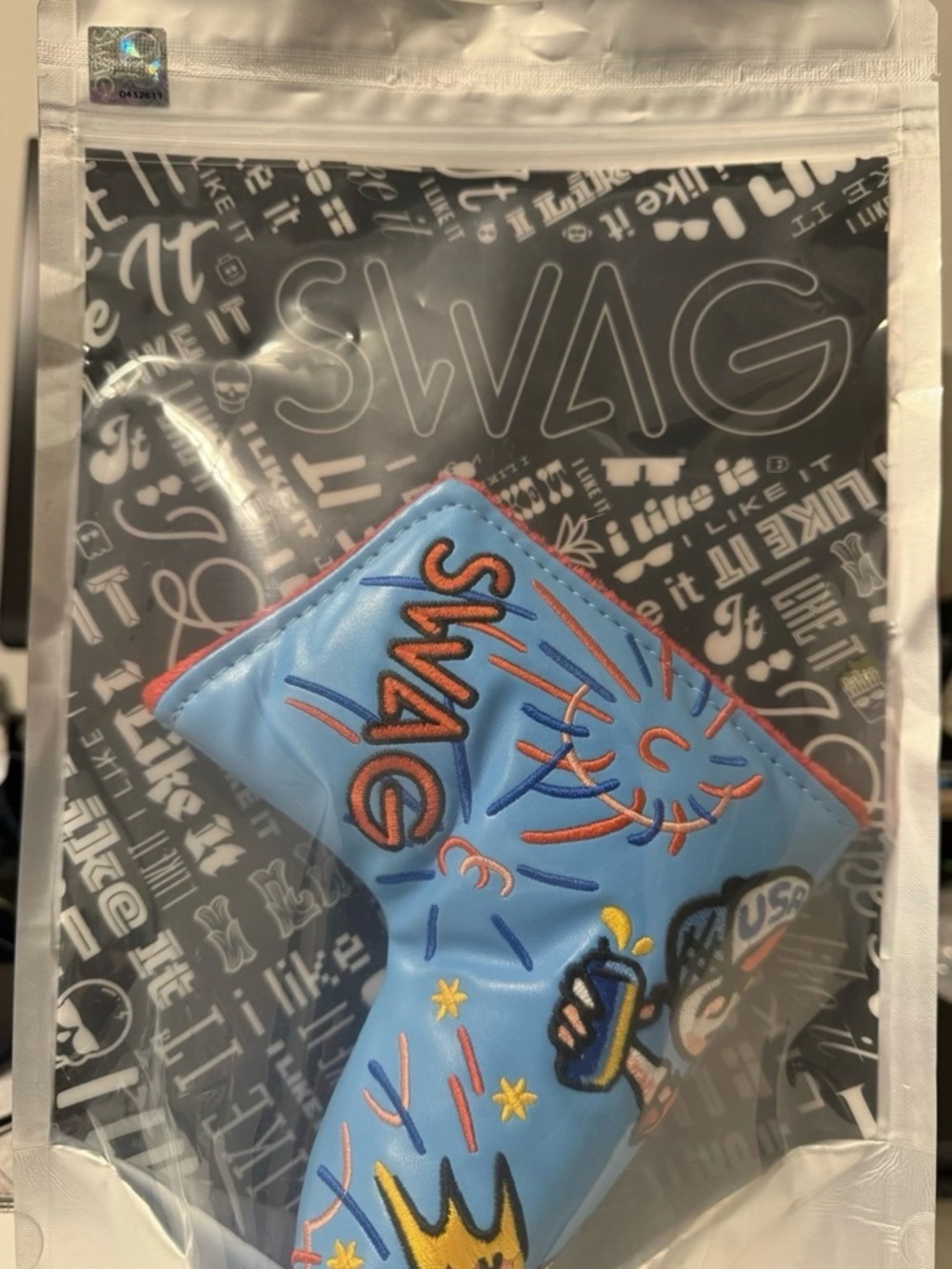 2025 Swag Golf Patriotic Skelly Blade Cover 4th Of July Drop SEALED